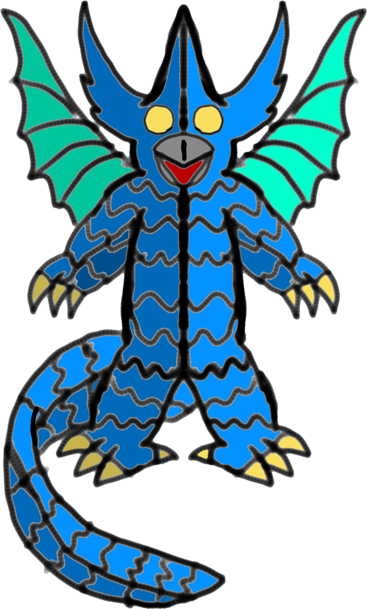 Agara Is An Ancient Kaiju Created By Toho And Made - Cartoon (1440x2560), Png Download