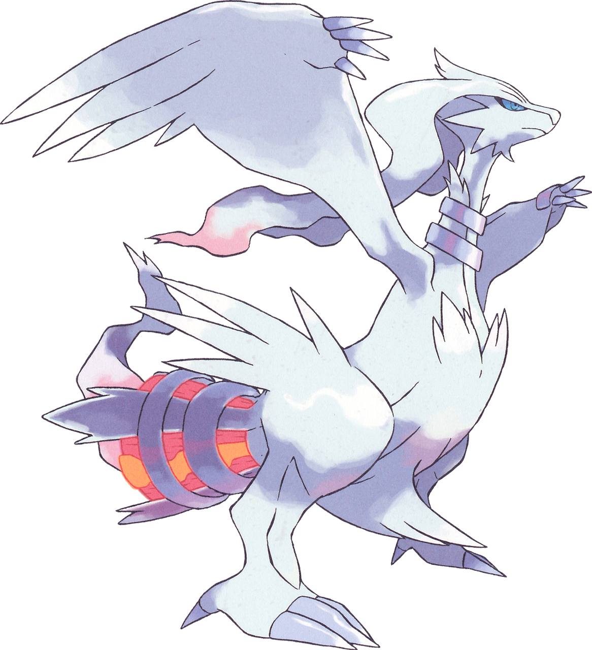 643reshiram-activated (1166x1280), Png Download