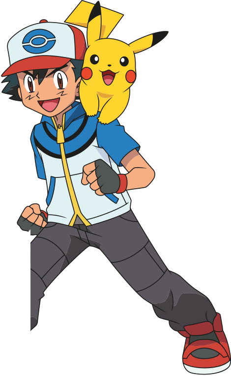 Replay - Ash Ketchum (470x765), Png Download