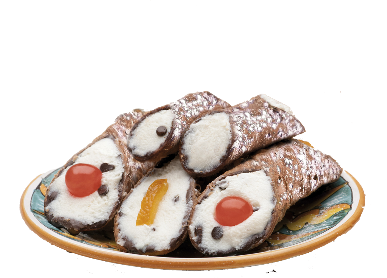 Cannoli Di Ricotta - Chocolate (1300x933), Png Download