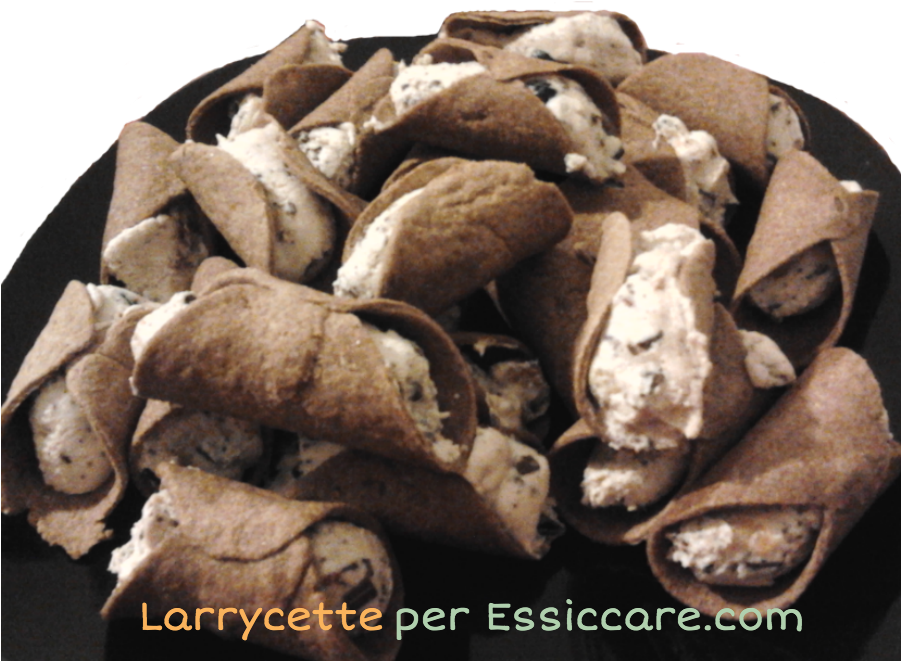 Cannoli Siciliani Ricetta Essiccatore - Ricetta Biscotti Essiccatore (900x675), Png Download