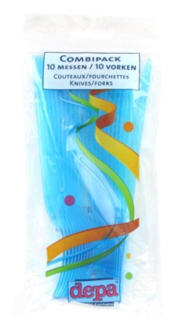 Knife, Fork/knife, Ps, Transparent/blue - Depa (640x640), Png Download