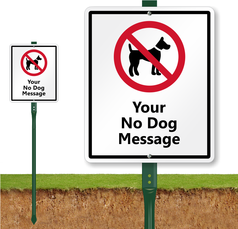 Dog Poop Signs - Pets Allowed Sign (800x800), Png Download