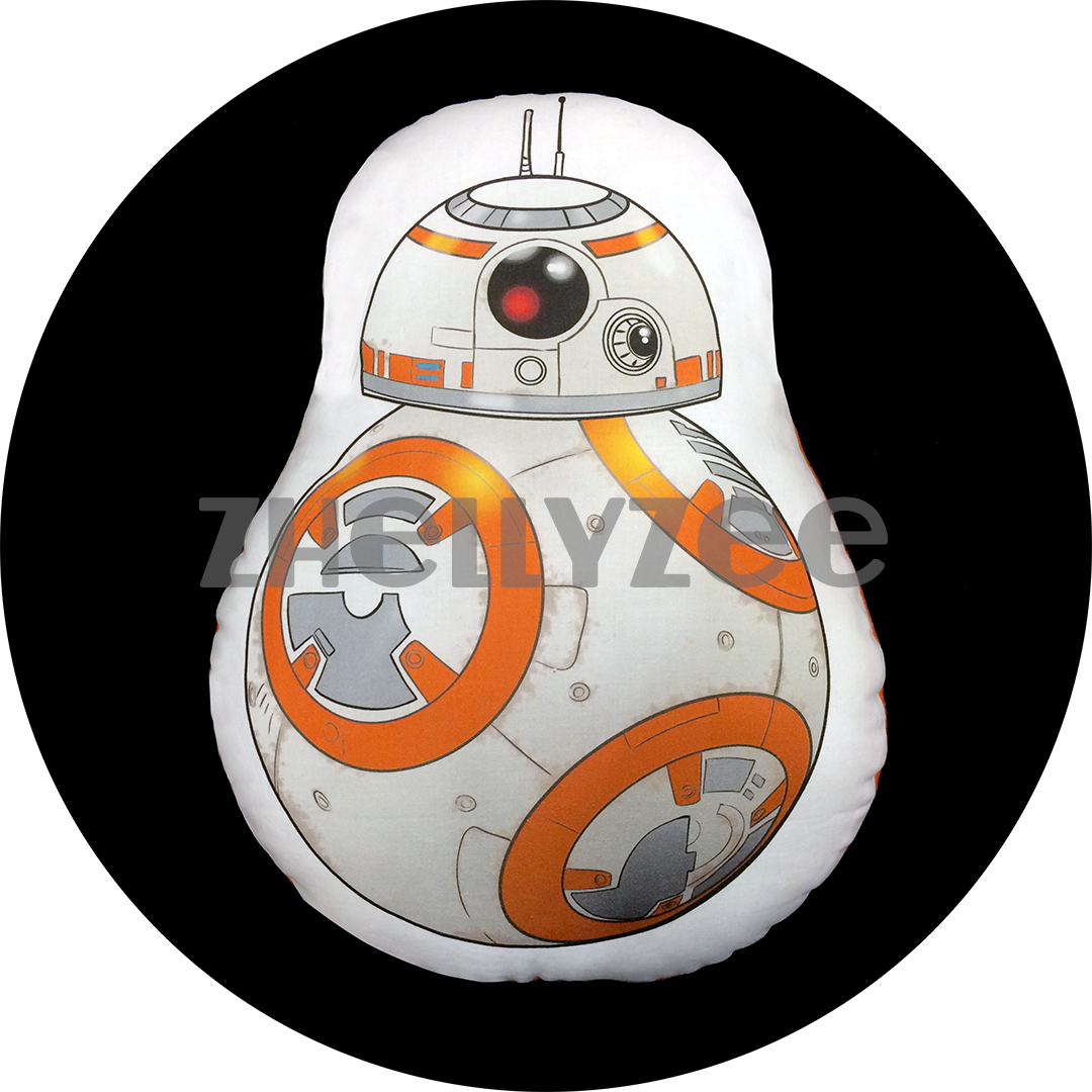 Bb-8 Pillow Plush - Circle (1080x1080), Png Download
