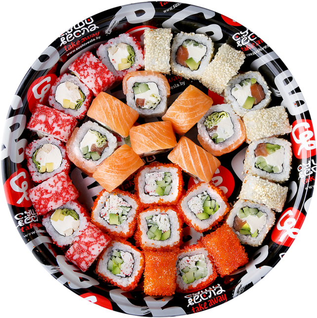 Fuze Citrus 05 07 Mar 2018 - California Roll (658x642), Png Download