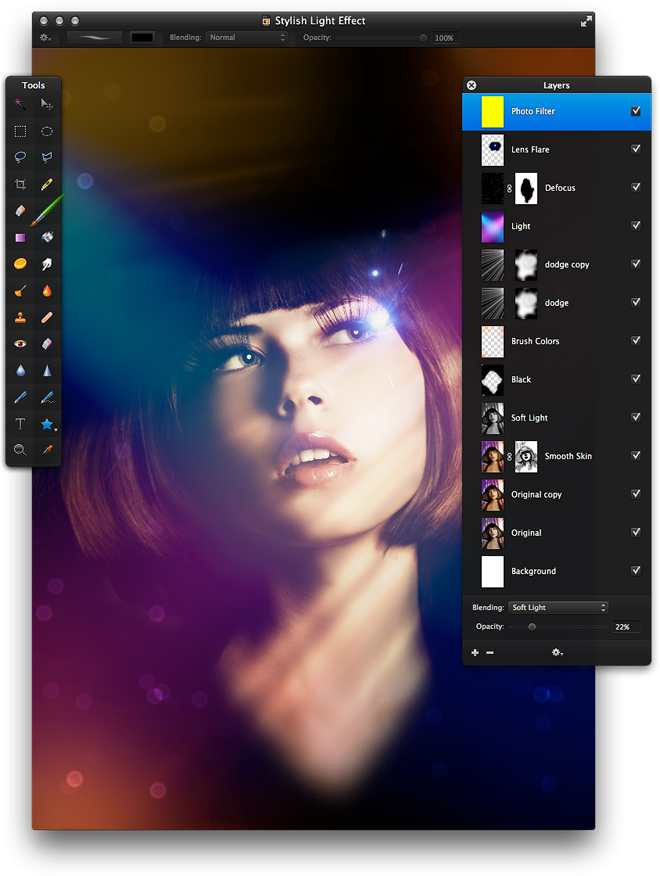 Conclusion - Colour Effects Png Girl (660x876), Png Download
