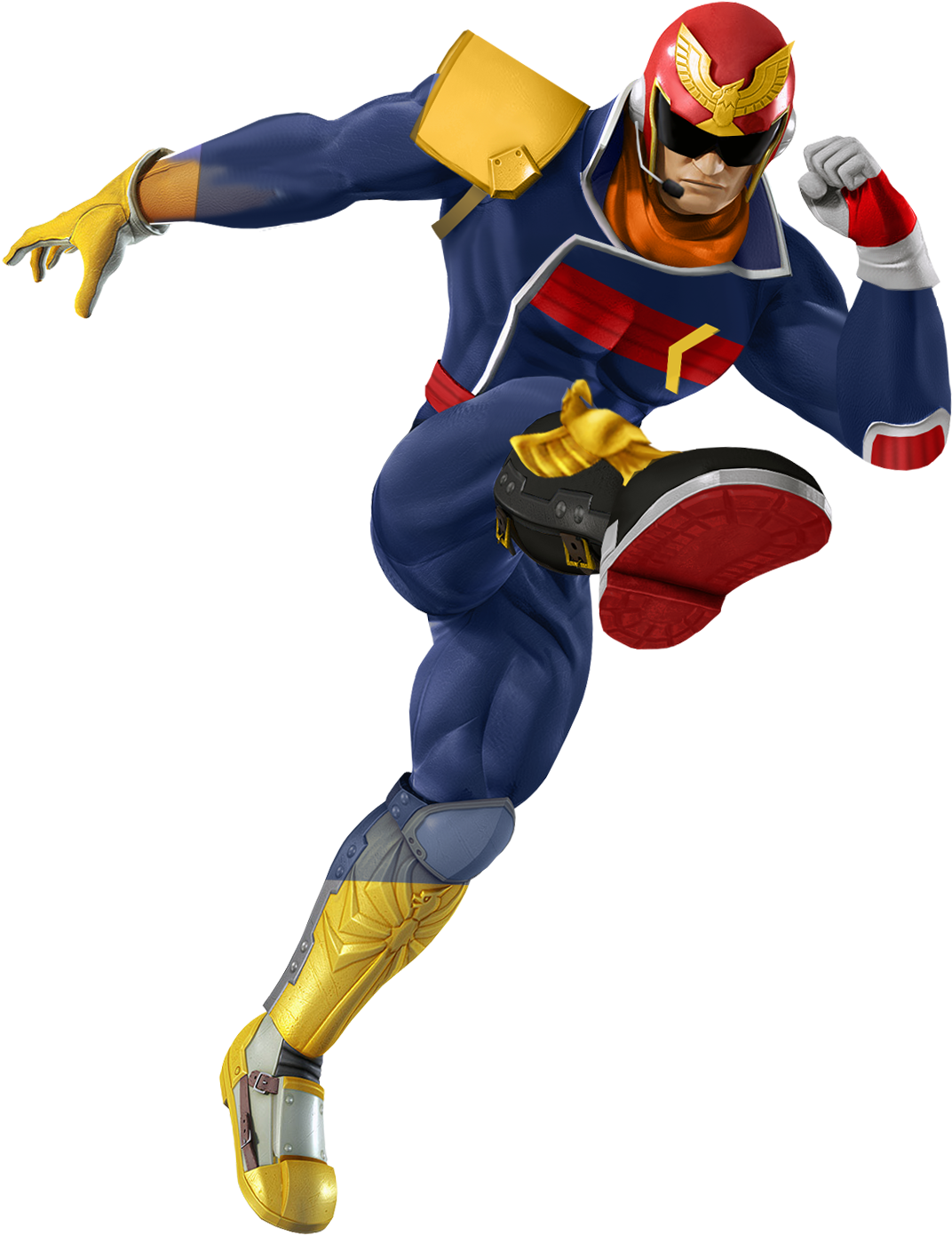 11845770 - >> - Super Smash Bros Characters Captain Falcon (1500x1558), Png Download