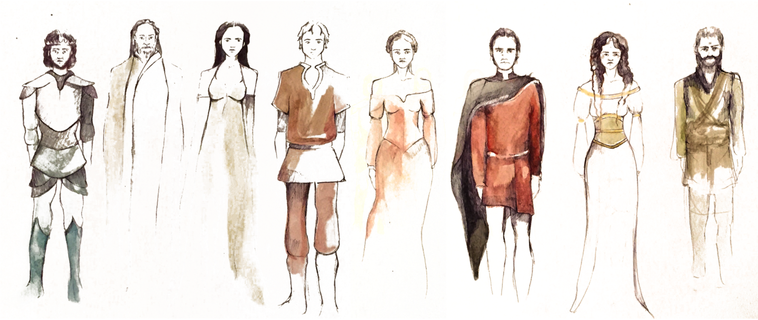 Arthurian Kate Macrae Prev Next - Character Sketch Of Romeo And Juliet (1500x1060), Png Download