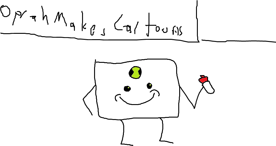 Benwhiteboard/gallery - Oprah Makes Cartoon Shadow (928x494), Png Download