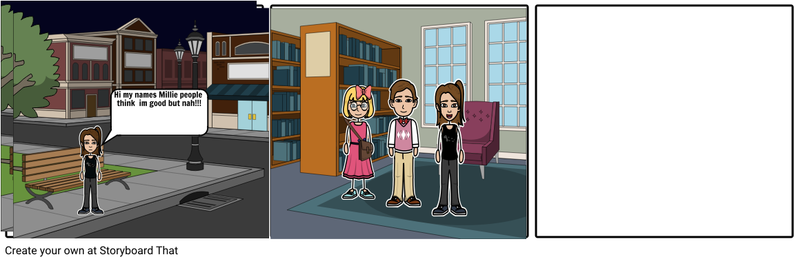 Gangsta Girl - Cartoon (1164x385), Png Download