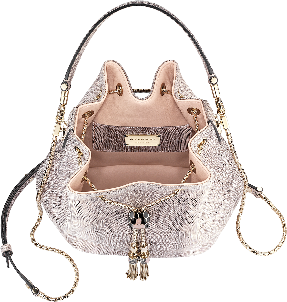 bvlgari serpenti bucket bag