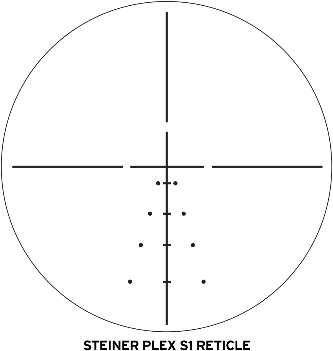 Steiner 5012 Gs3 4-20x50 Riflescope W/ 4a Reticle - Steiner Gs3 4 20x50mm Scope S1 Reticle (1192x1280), Png Download