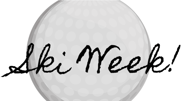 Ski Week Junior Camp - Calligraphy (800x423), Png Download