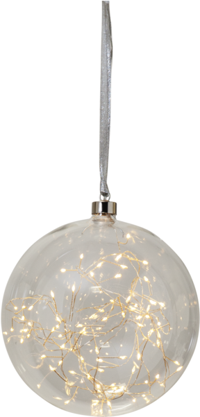 Glaskugel Mit Led Beleuchtung (600x600), Png Download