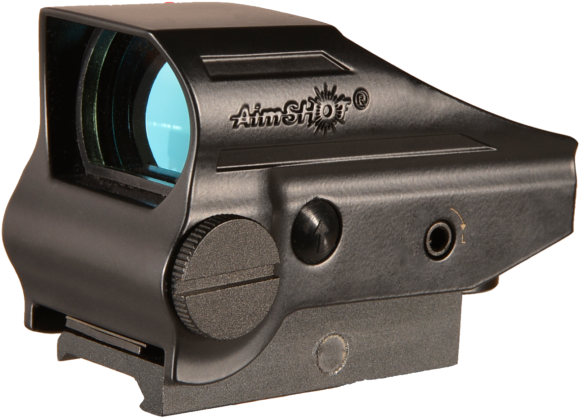 M3g Ii Compact Reflex Sight 4 Multi Reticle-green Aimshot - Weapon (640x485), Png Download