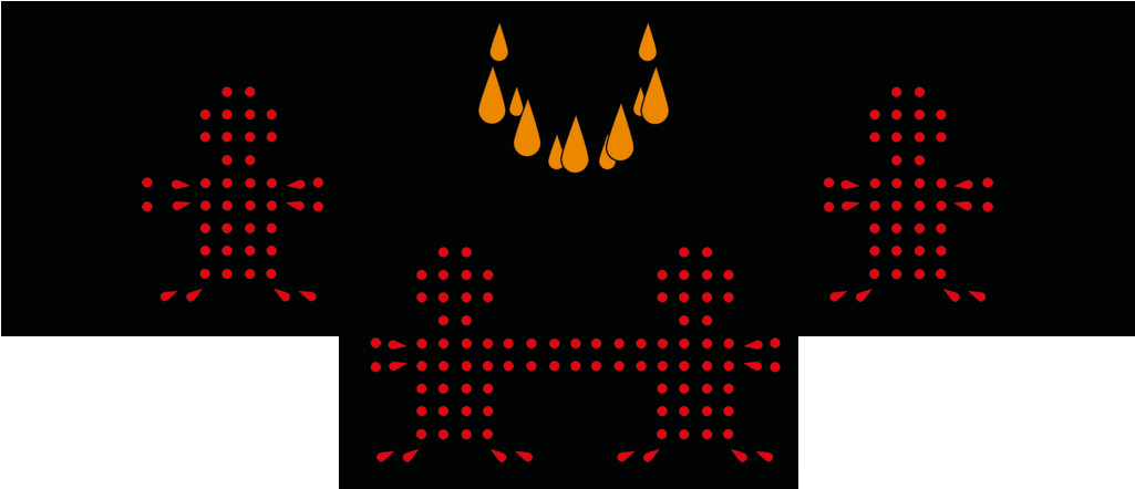 Image Freeuse Fireworks Makalu The Fiery Lettering - Display Device (1024x466), Png Download