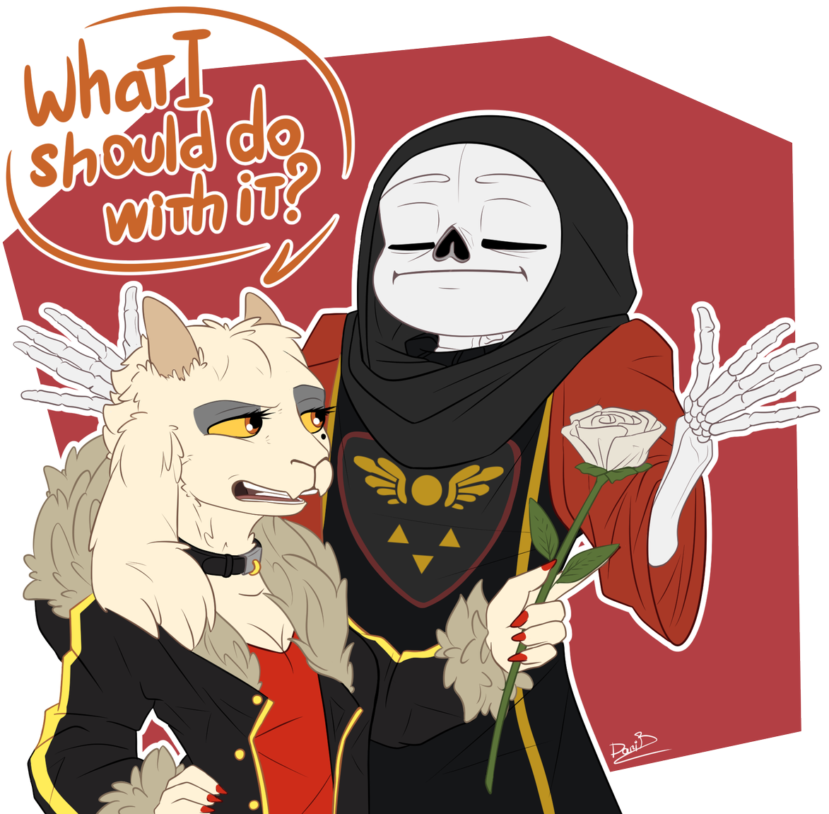 Darii 💬 On Twitter - Friisans Alterfell Toriel (1200x1164), Png Download