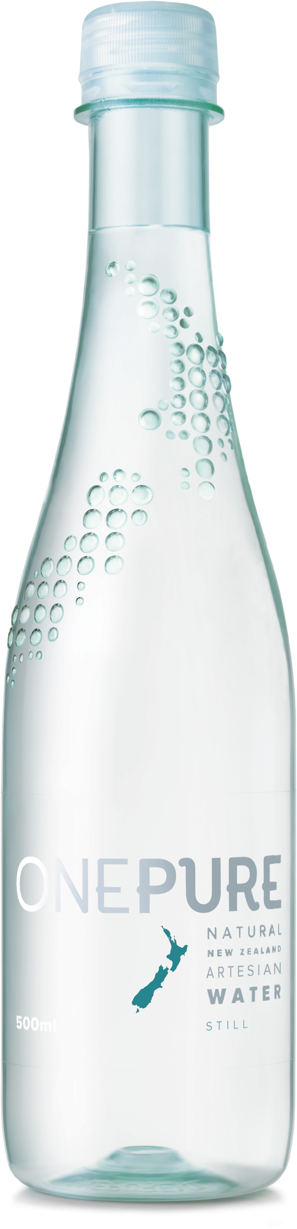 One Pure Still Artesian Water 24 X 500ml Pet Bottle - One Pure (1878x4516), Png Download