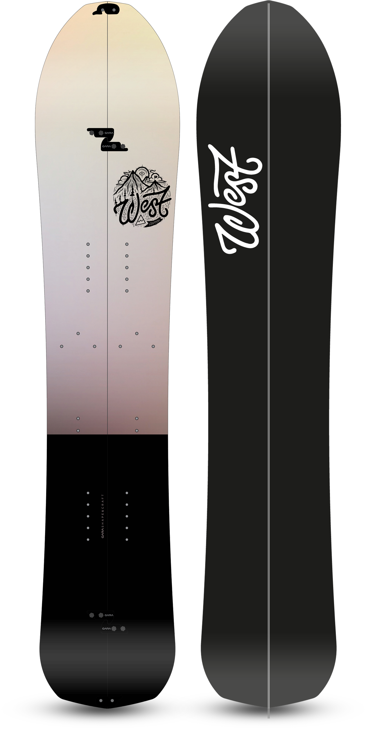 Grammont - Snowboard (2676x3603), Png Download