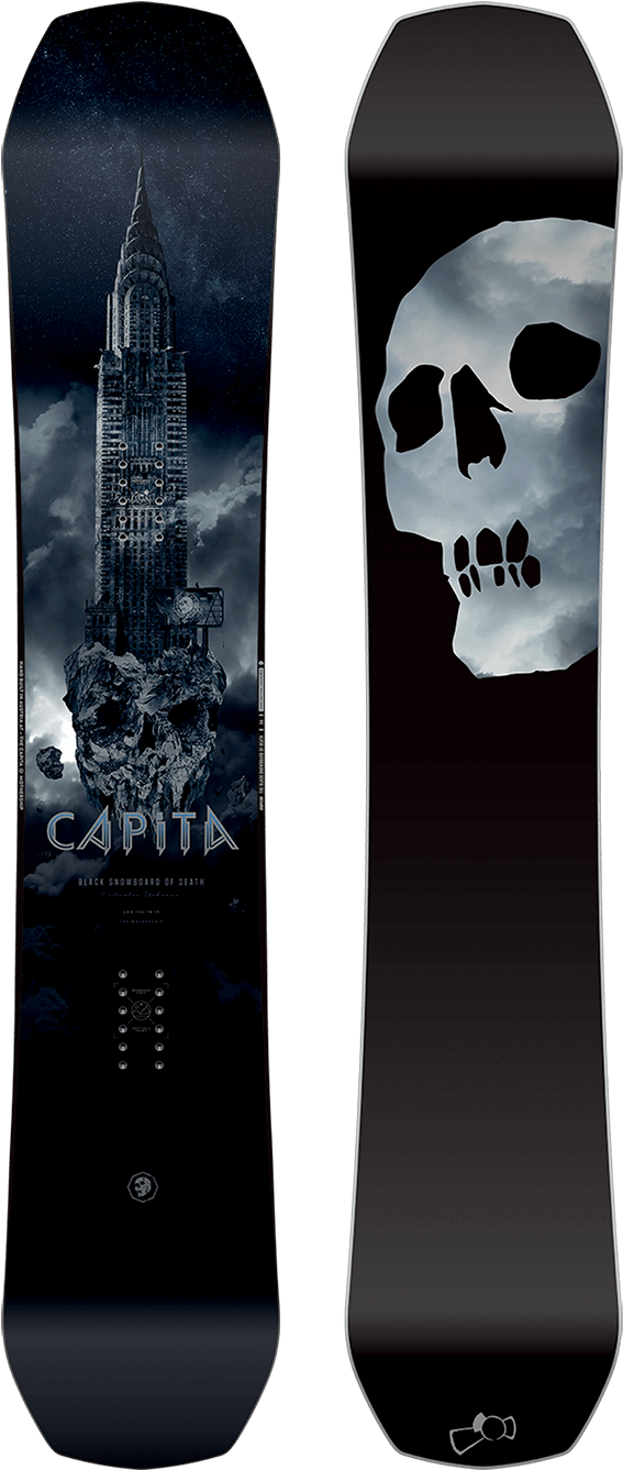 An Error Occurred - Black Snowboard Of Death 2018 (580x1450), Png Download