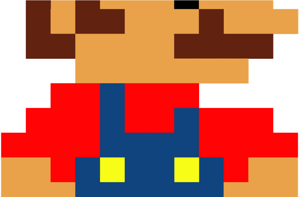 8 Bit Mario (1200x630), Png Download