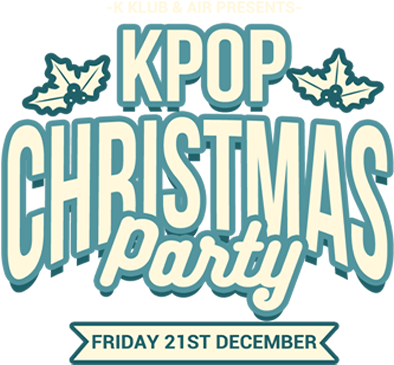 K Klub & Diversity Present Kpop Christmas Party - Calligraphy (1140x400), Png Download