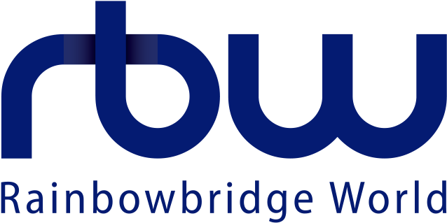 Rainbow Bridge World Logo (1184x501), Png Download