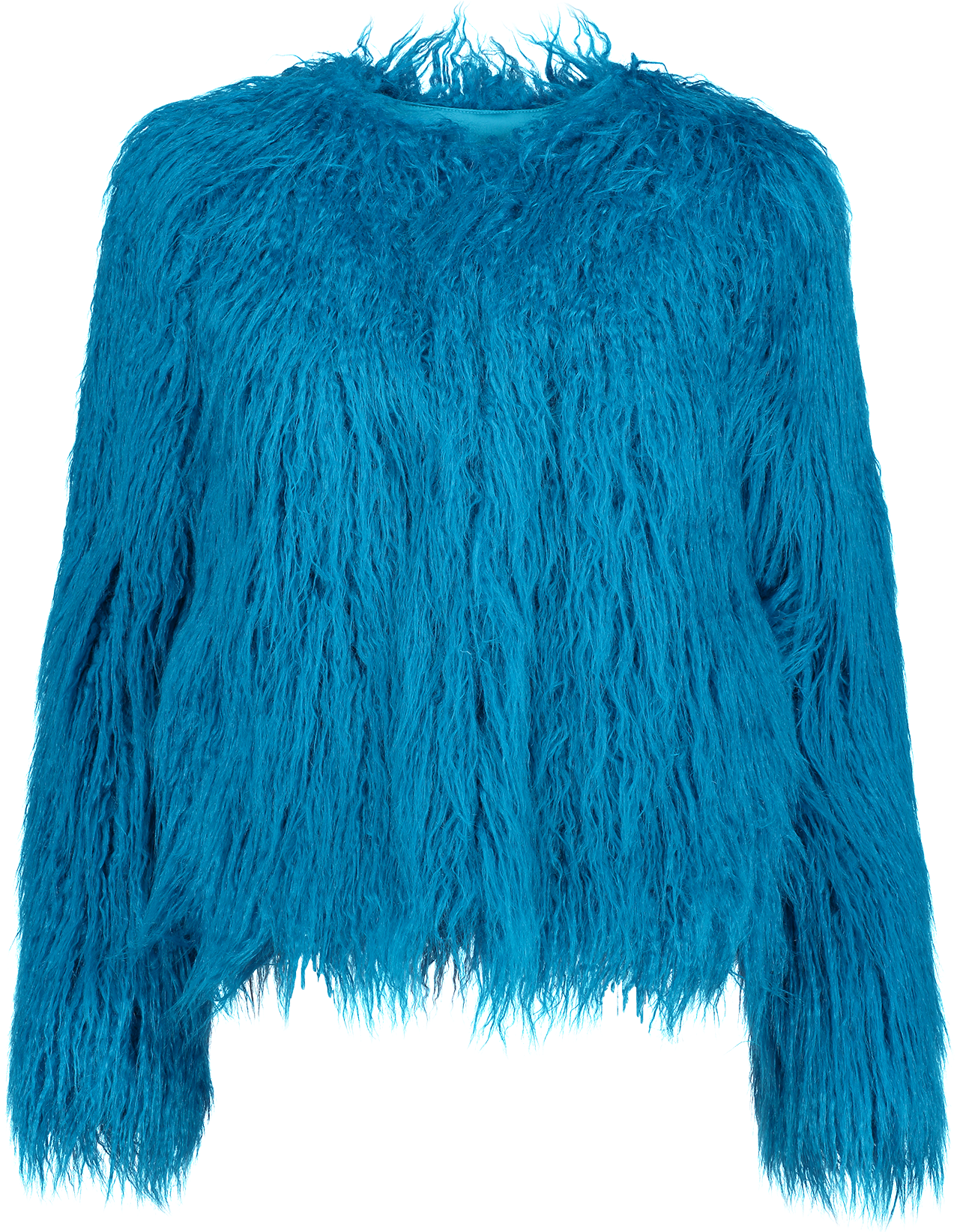 Verity Faux Fur Coat - Wool (1280x1920), Png Download