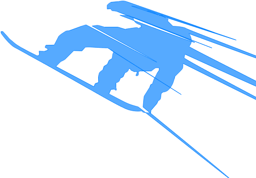 Snowboard Image - Snowboard Stickman (640x480), Png Download