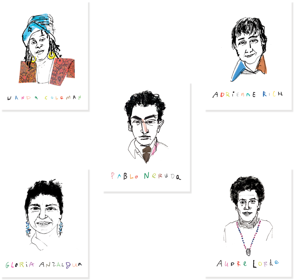 Famous Dead Author Art Print - Cartoon (1024x1024), Png Download