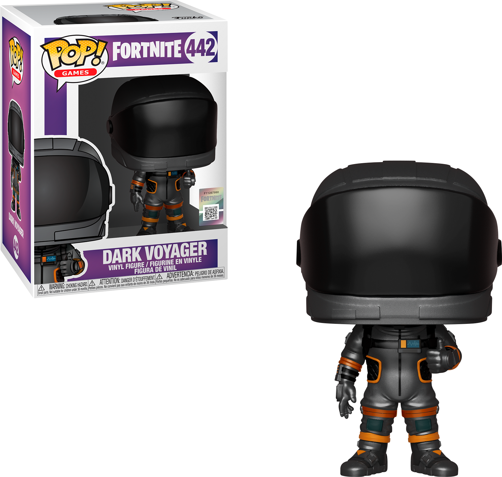 Funko Pop Fortnite - Funko Pop Fortnite Dark Voyager (1745x1660), Png Download