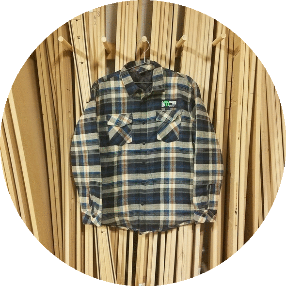 Tree Hugger Flannel Jacket - Plaid (590x590), Png Download