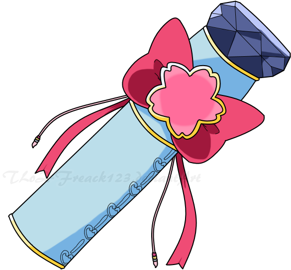 The Wagashi Wands Are Power Up Items That Appear In (695x604), Png Download