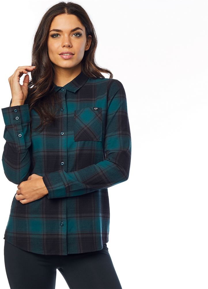 22380167 1 Προσφορά - Fox Kick It Ls Flannel (1000x1000), Png Download