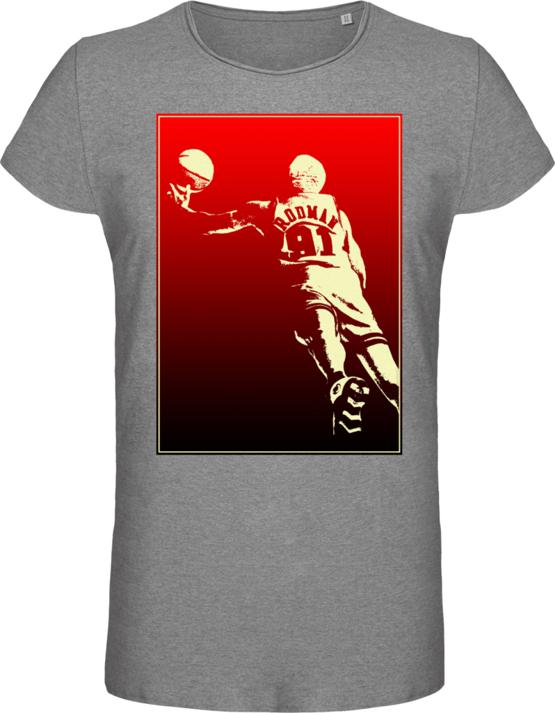 T-shirt Homme - Dennis Rodman - Basketball Player - - Darth Vader (798x1024), Png Download