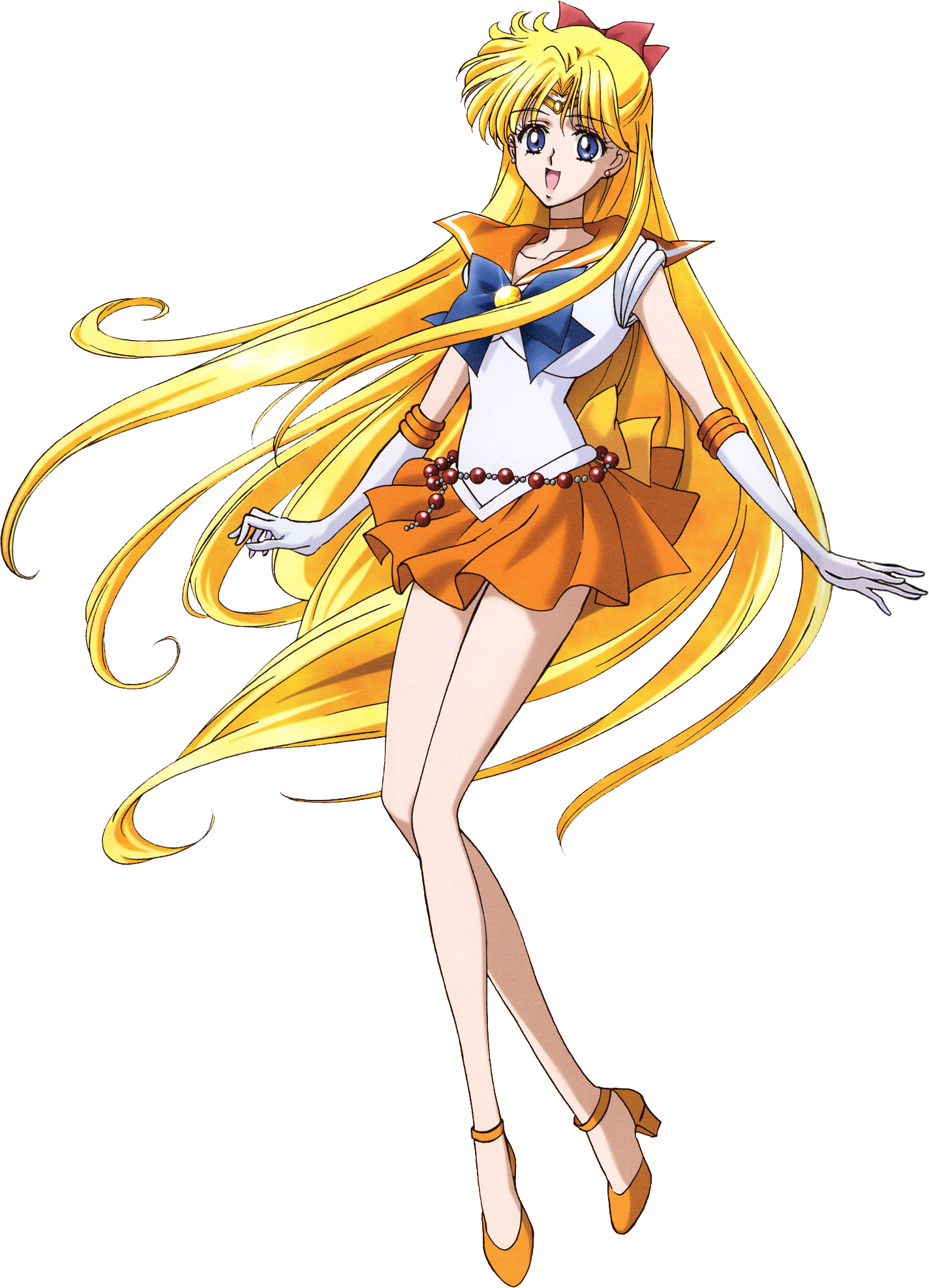 Sailor Venus - Sailor Venus Crystal (1424x1974), Png Download