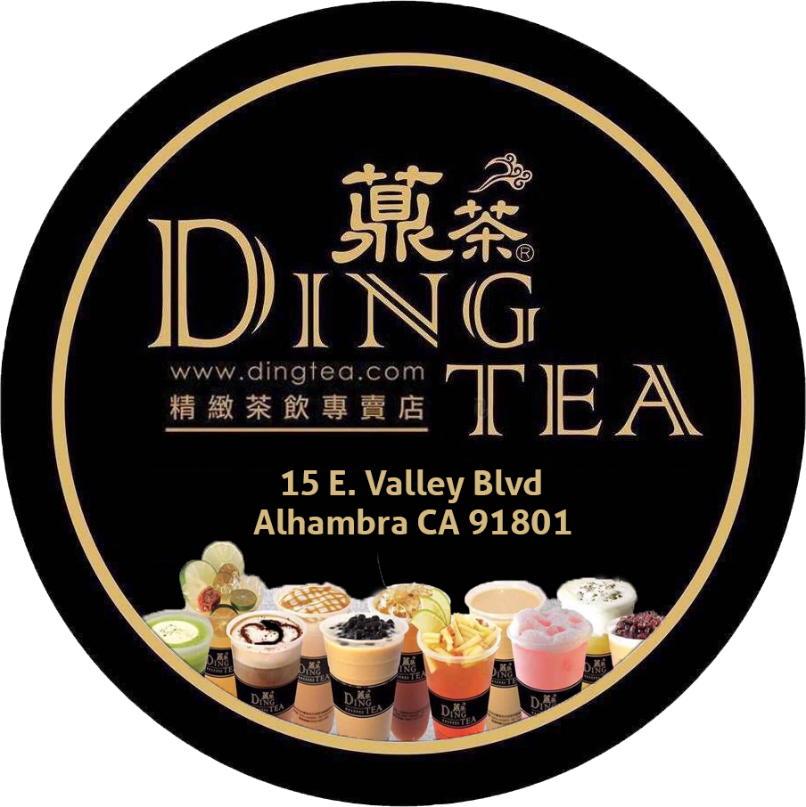 Ding Tea Alhambra - Ding Tea Logo Png (904x906), Png Download