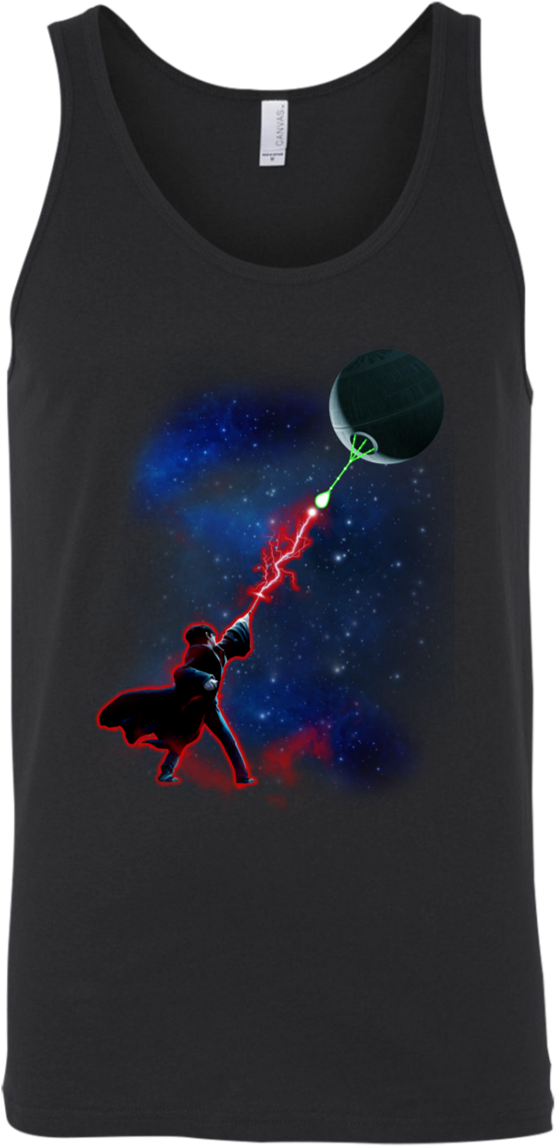 Harry Potter Death Star Mashup Star Wars Shirt Unisex - Active Tank (1155x1155), Png Download