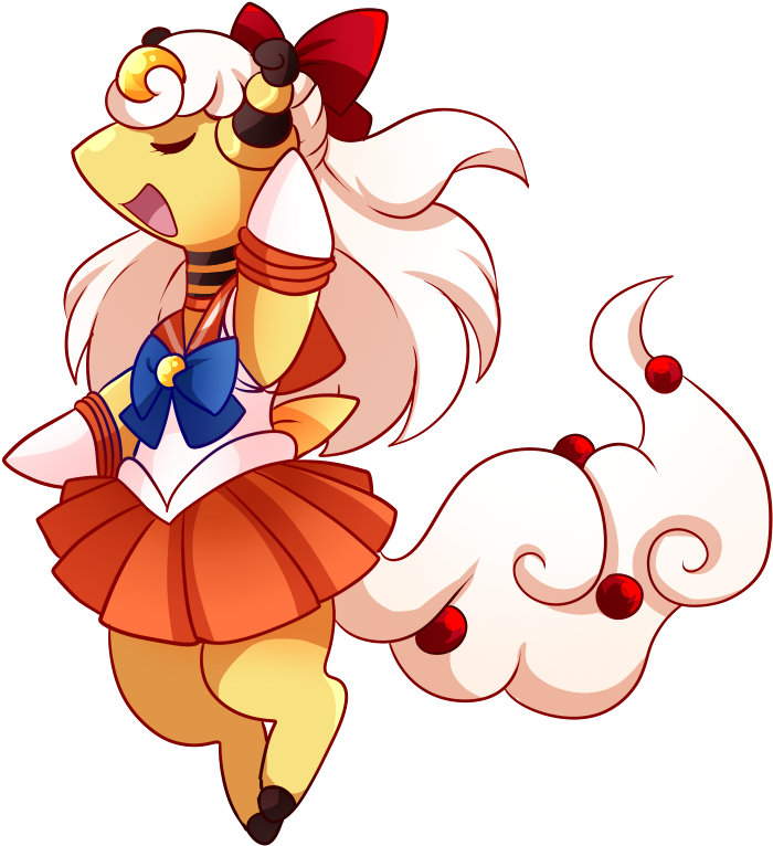 Ampharos, Mega Ampharos, And Sailor Venus - Love Pokemon Lopunny (800x882), Png Download