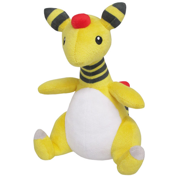 Pokemon All Star Collection Ampharos (600x848), Png Download