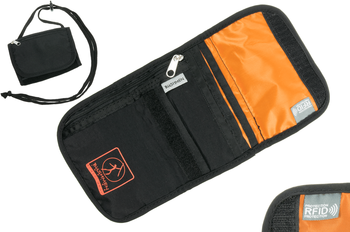 Rfid Neck Walle - Wallet (1200x811), Png Download