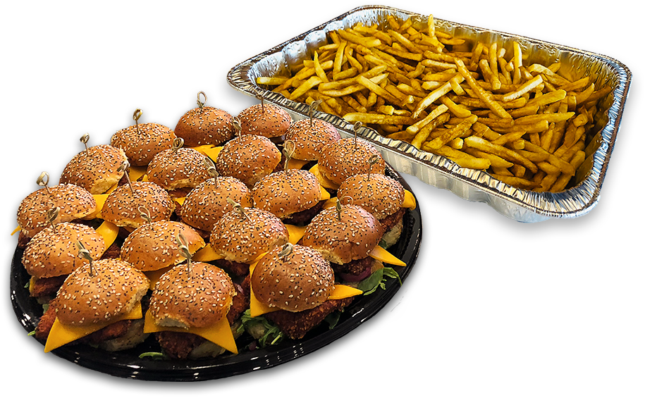 Mix & Match Burger - Fast Food (915x565), Png Download
