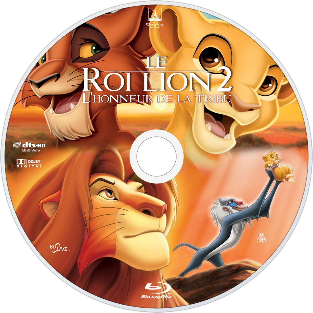 Ii Simba S - Disney Lion King 2 Dvd (1000x1000), Png Download