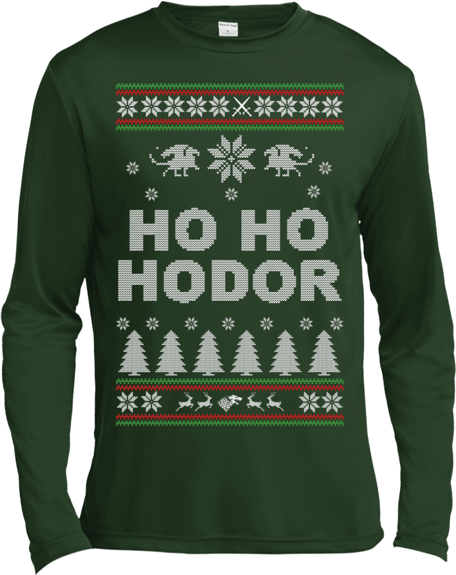 Hodor Game Of Thrones Ugly Sweater - Legends Are Born In November 27 (1155x1155), Png Download