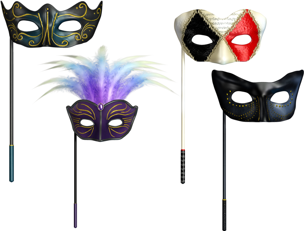 Masks Png Stock By Roy3d - Masks Png (986x752), Png Download