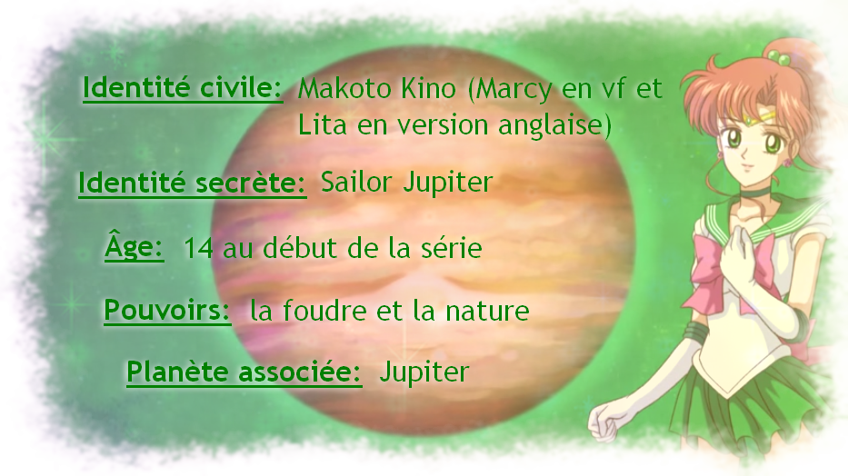 Présentation De Sailor Jupiter - Cartoon (933x524), Png Download
