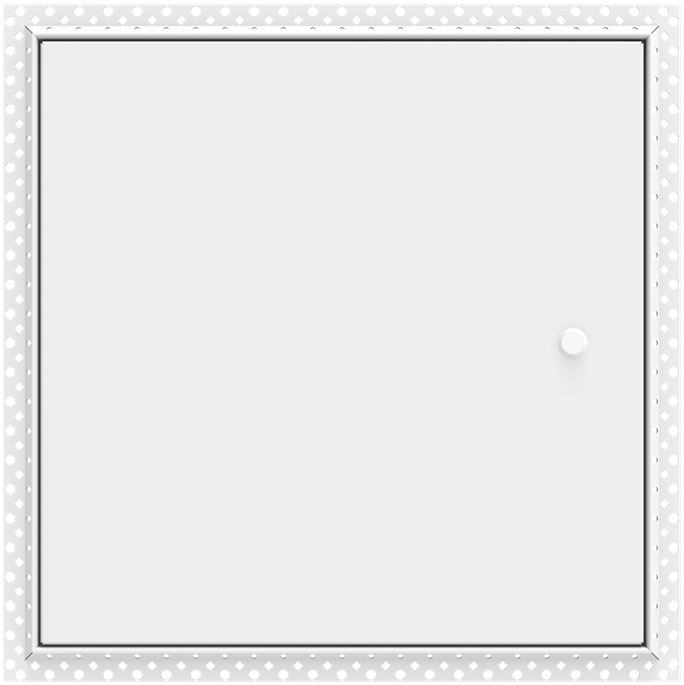 1 Hour Fire Rated Metal Access Panels Beaded Frame - Circle (720x720), Png Download