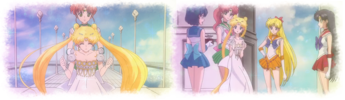 Dans L'anime Sailor Moon Crystal, Sailor Jupiter Vécut - Cartoon (1100x319), Png Download