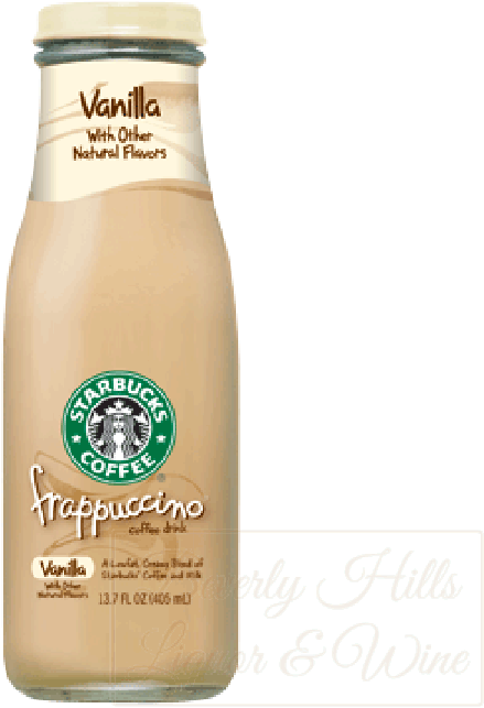Bottled Vanilla Frappuccino Coffee Drink - Starbucks Drinks In Glass Bottles (650x650), Png Download