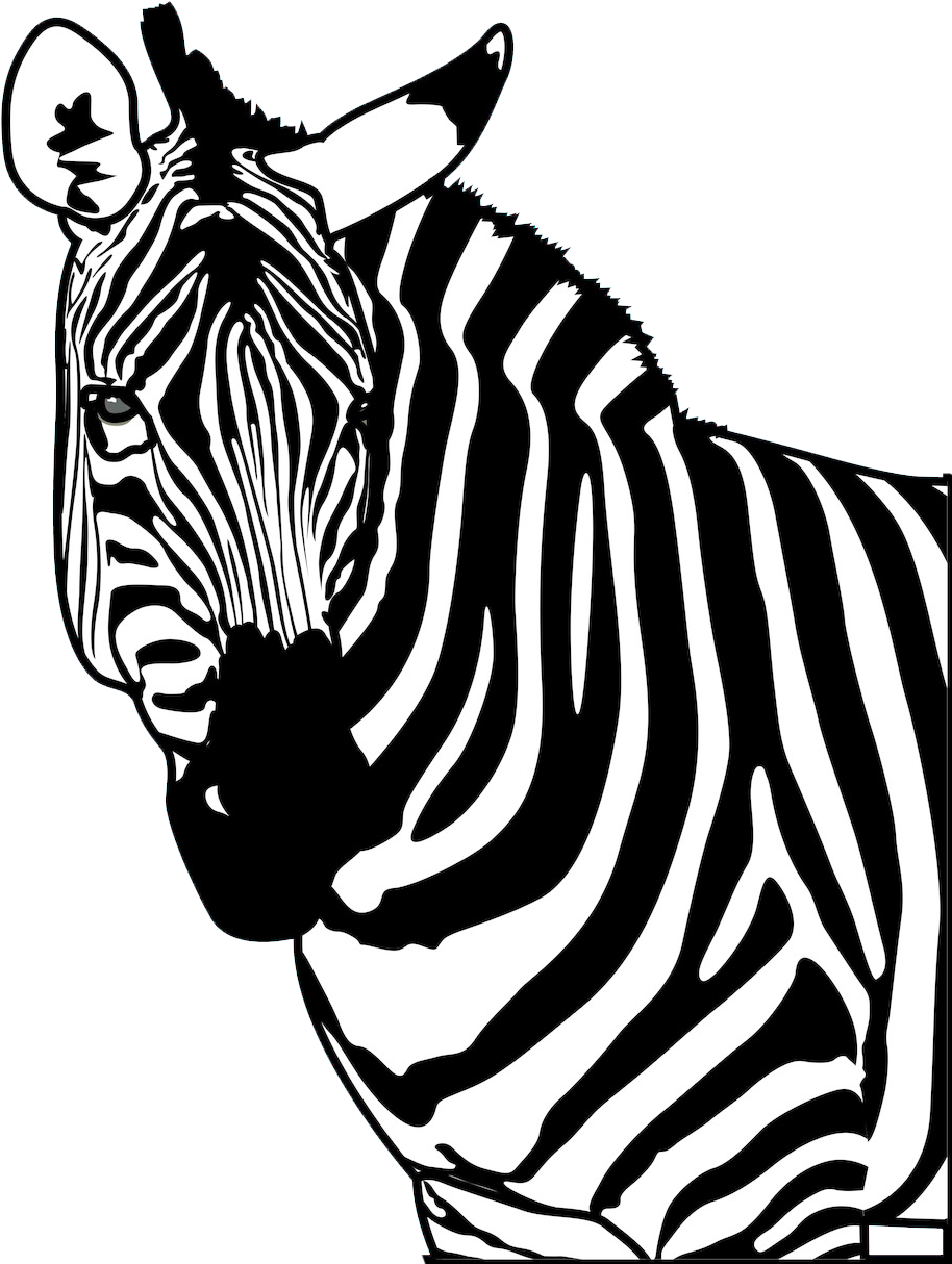 Poster Clip Art Strong Transprent Wildlife Mane - Silhouette (1024x1268), Png Download